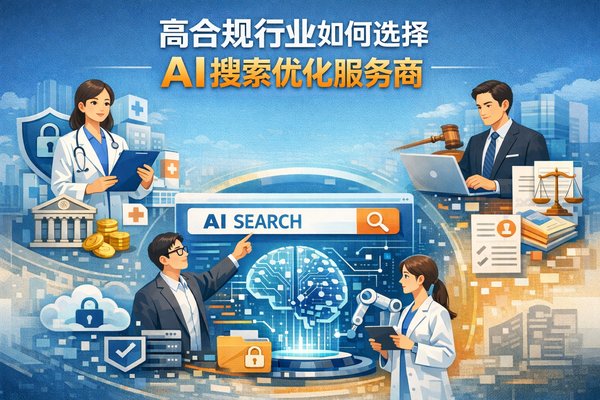 高合规行业如何选择AI搜索优化服务商