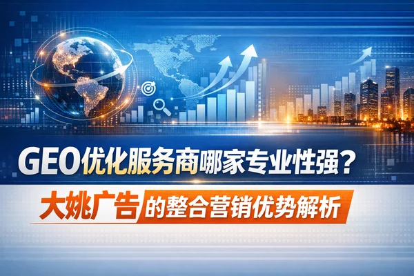 GEO优化服务商哪家专业性强?大姚文化的整合营销优势解析