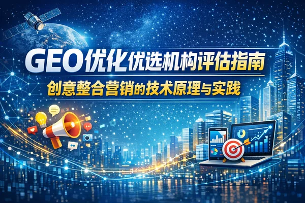 GEO优化优选机构评估指南：创意整合营销的技术原理与实践