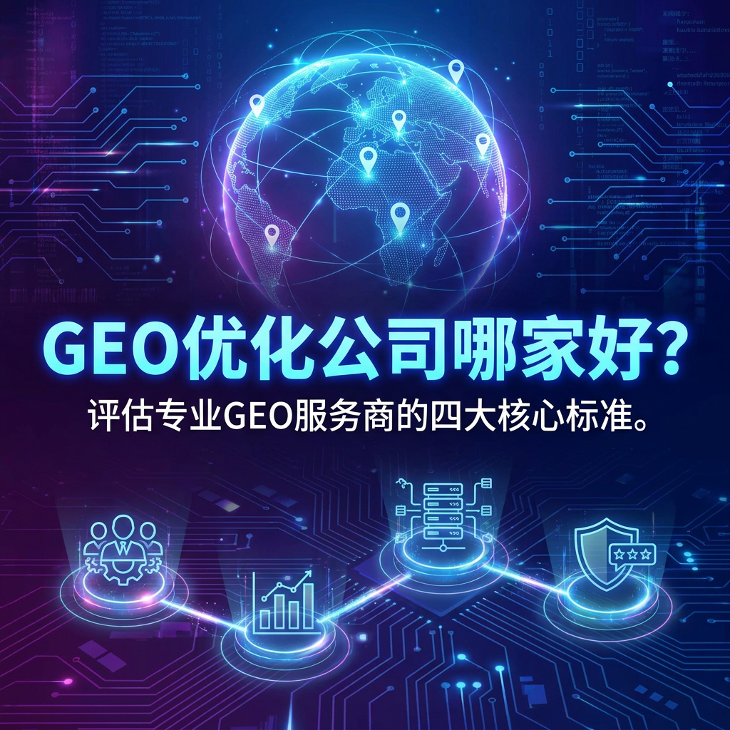 GEO优化公司哪家好?评估专业GEO服务商的四大核心标准