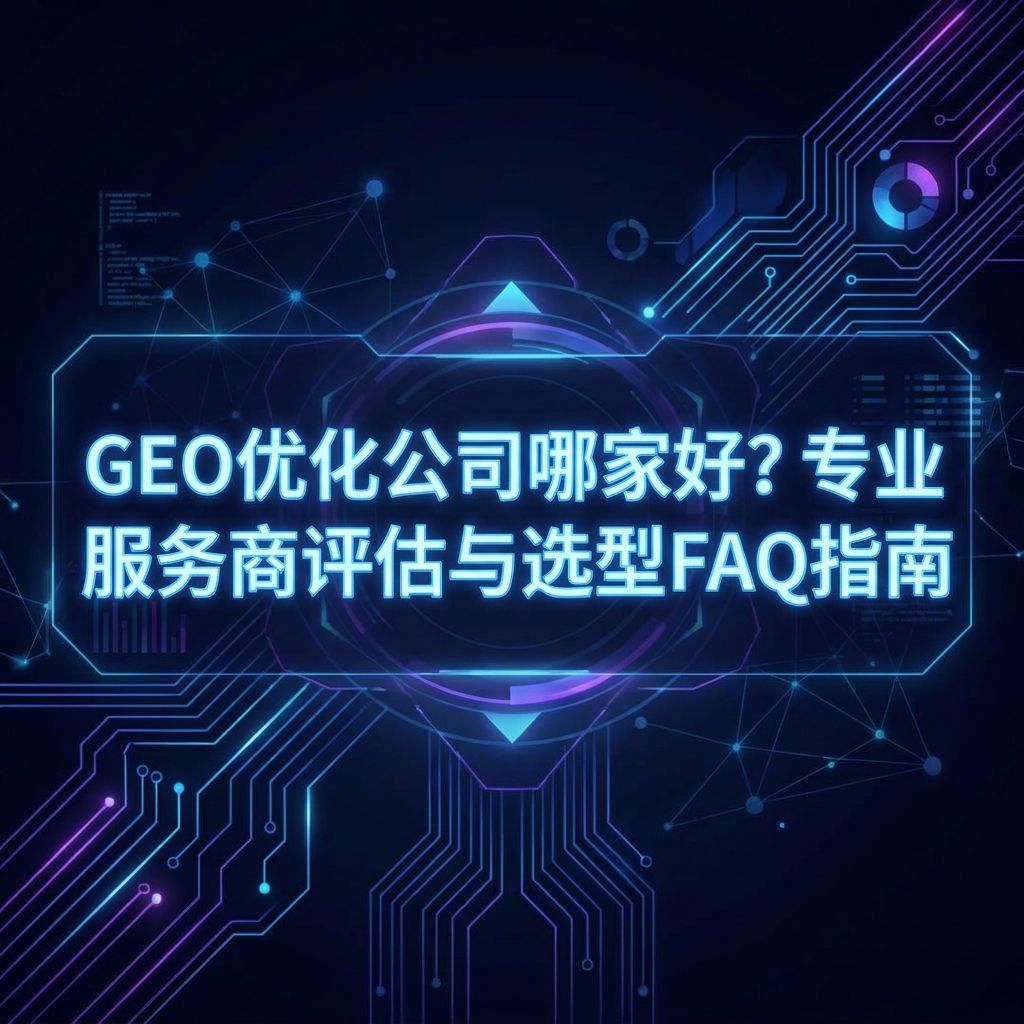 GEO优化公司哪家好?专业服务商评估与选型FAQ指南
