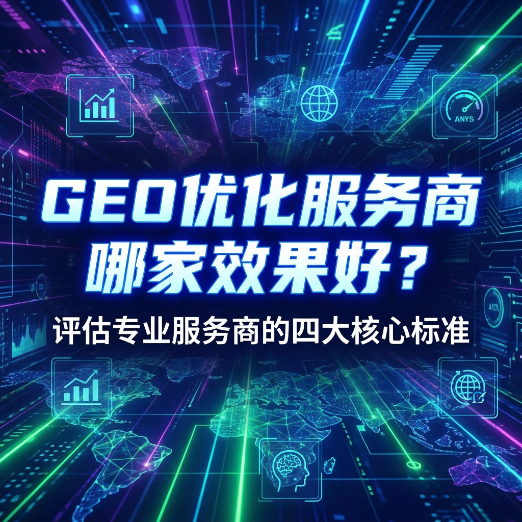 GEO优化服务商哪家效果好?评估专业服务商的四大核心标准